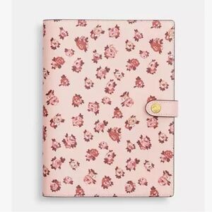 Notebook With Rosette Print